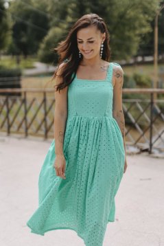 "Aurela romantic" breastfeeding dress - rourquise madeira