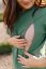 Bavlněné oversize tričko - zelené