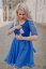Formal nursing dress - dark blue - Size: M