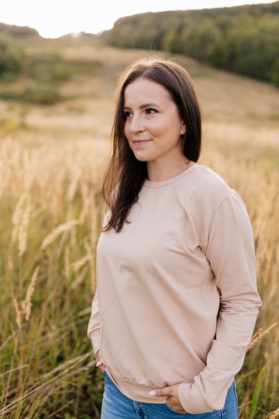 Women's thin sweatshirt - different colors - Size: XS/S