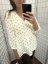 Mušelínová halenka s výstřihem - srdíčka - Velikost: XL/2XL