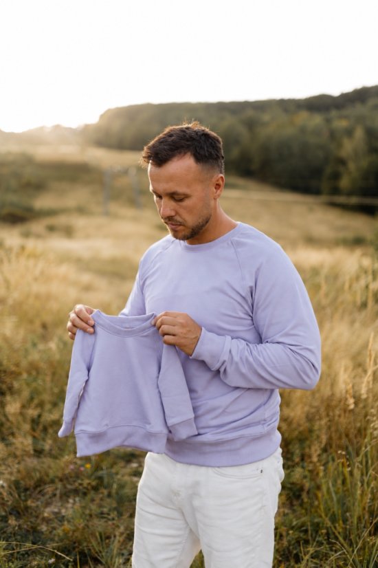 FATHER AND MINI - sweatshirt/sweater - lila - Size: M