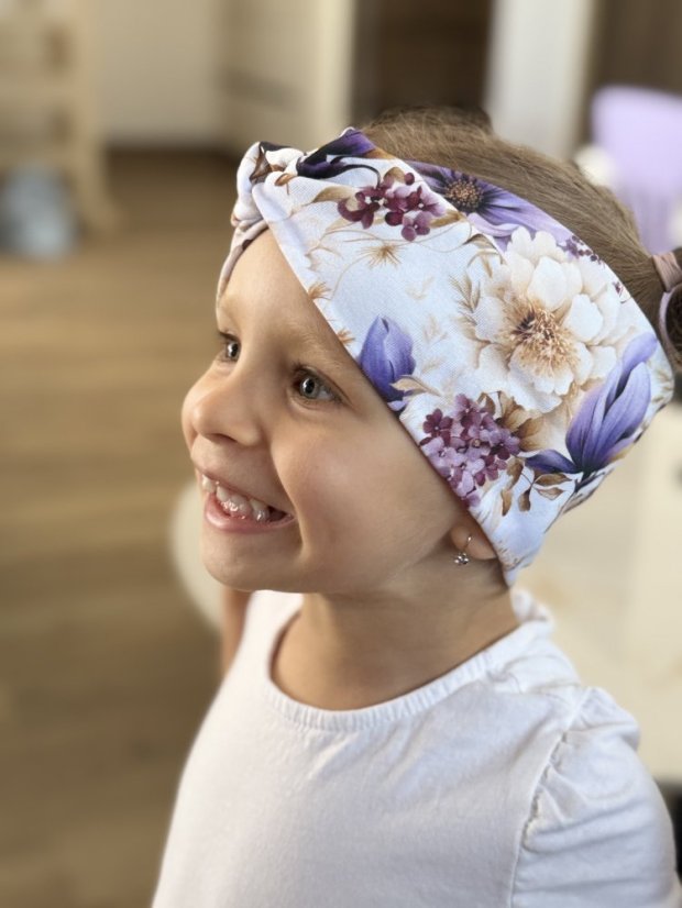 Twisted headband - different colors, patterns and materials - Size: XS