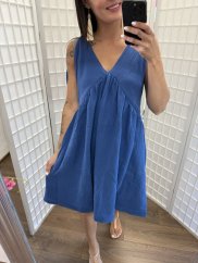 "Aura" dress - Royal blue