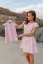 Elegant dress - MOM AND DAUGHTER - Pale pink - Size: XXS