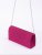 Elegantní třpytivá kabelka - fuchsia