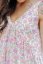 Nursing "Aura" dress - Flowers
