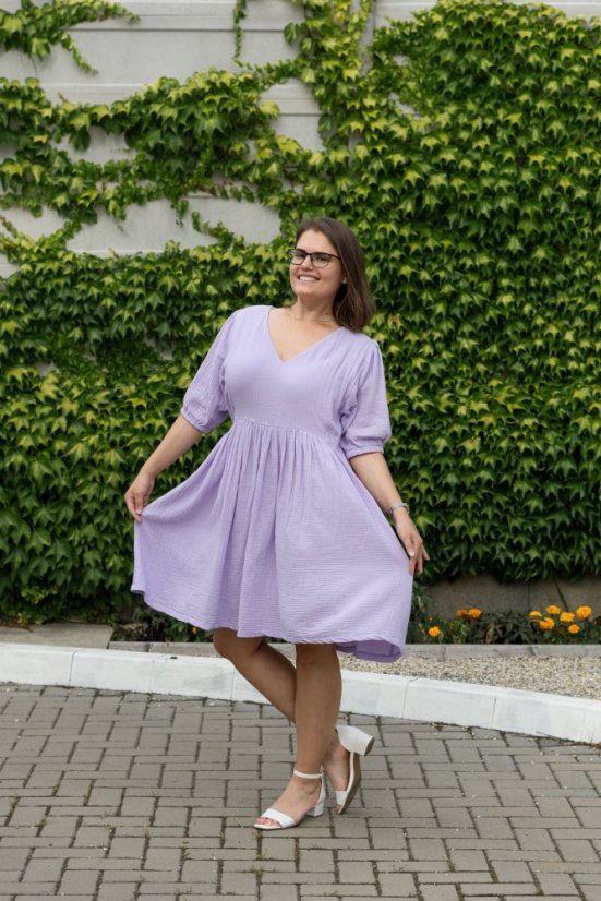 "Boho Breeze" dress - lila - Size: M/L