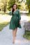"Boho Breeze" dress - emerald - Size: 3XL/4XL