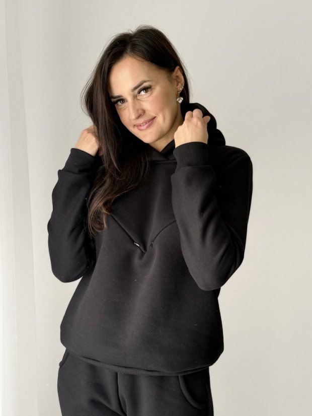 Kojicí mikina s kapucí – různé barvy - Velikost: XL/2XL