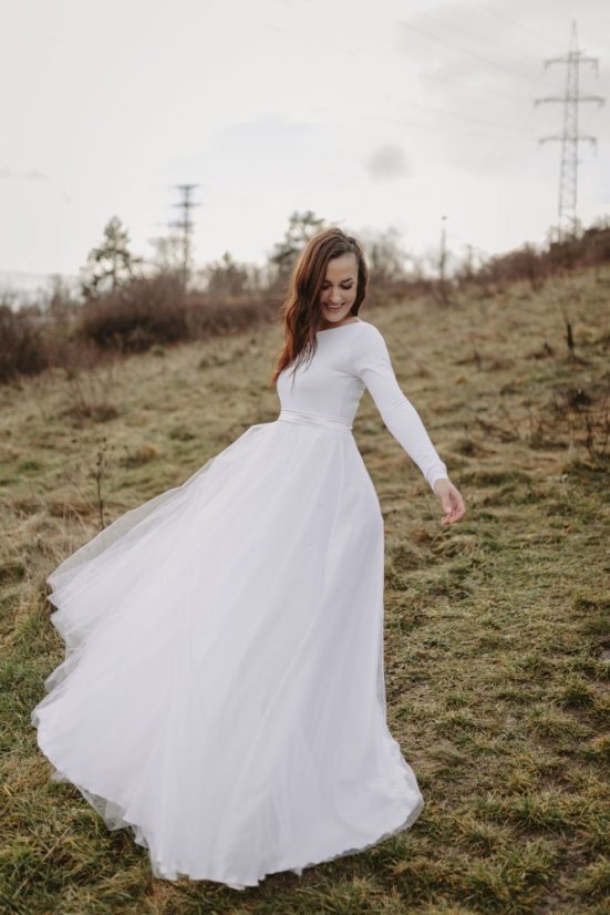 Maternity wedding dress – Tamie