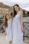 "Aurela" dress MUM AND DAUGHTER - strips - Size: XS