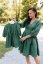 "Boho Breeze" dress MUM AND DAUGHTER - emerald - Size: M/L