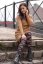 Straight sweater dress - Caramel