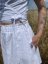 Linen elegant shorts - Various colors - Color: Black, Size: M/L