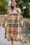 "Boho Flanel" dress MUM AND DAUGHTER - Autumn Tartan 🍂 - Size: XL/2XL