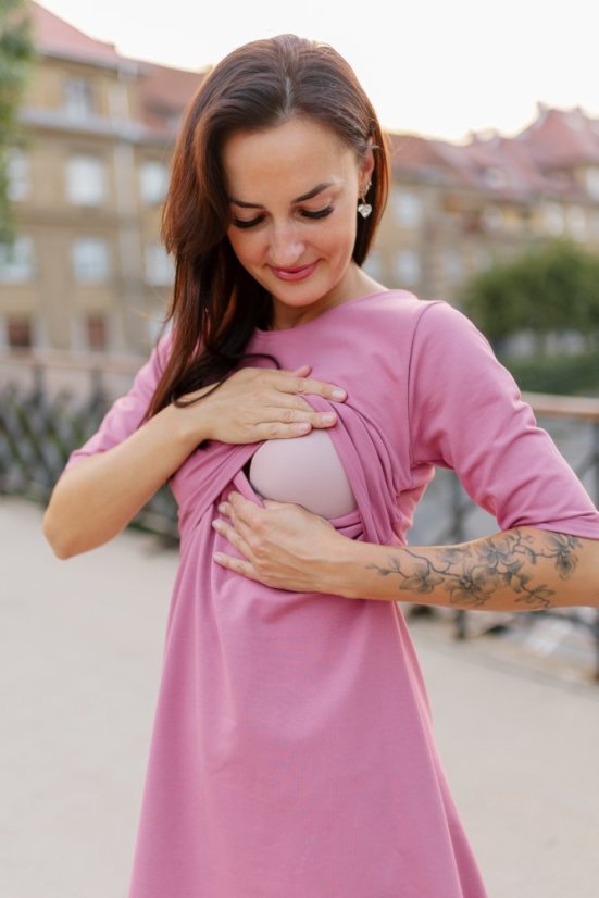 Ačkové šaty MÁMA a DCERA – Různé barvy - Velikost: XS