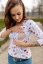 MATCHY knitted t-shirt - romantic poppies - Size: L
