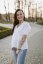 Linen blouse with neckline - different colors