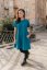 "Luna" Basic Dress - Petrol - Size: Custom size