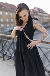 "Aura" dress - black
