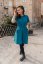 "Luna" Basic Dress - Petrol - Size: Custom size