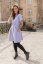 "Luna" Basic Dress - LILA - Size: 3XL/4XL