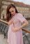"Luna" Basic Dress - Old pink - Size: XL/2XL