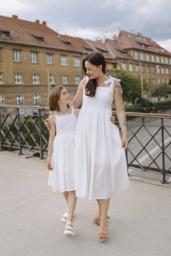 "Aurela romantic" dress MUM AND DAUGHTER - different colors and materials - Size: XXS