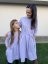 "Luna" Basic Dress - MOM and DAUGHTER - LILA - Size: XS/S