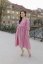 "Boho Breeze" dress - dark old pink - Size: XL/2XL
