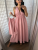 The Aria Muslin Dress - MUM and DAUGHTER - powdery old pink
