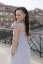 "Aurela" dress - strips - Size: Custom size