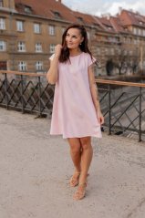 Elegant dress - MOM AND DAUGHTER - Pale pink