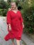 Breastfeeding "Boho Breeze" dress -Red