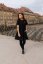Tracksuit dress "Luna" – Black - Size: XL/2XL