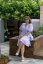 "Boho Breeze" dress - lila - Size: M/L
