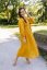 "Boho Breeze" dress - Mustard - Size: 3XL/4XL
