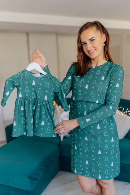 Rovné šaty MÁMA a DCERA – Různé vzory