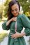 "Boho Breeze" dress - emerald - Size: 3XL/4XL