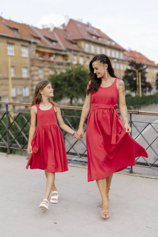 "Aura" dress MUM AND DAUGHTER - basic - different colors