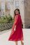 "Boho Breeze" dress -Red - Size: M/L