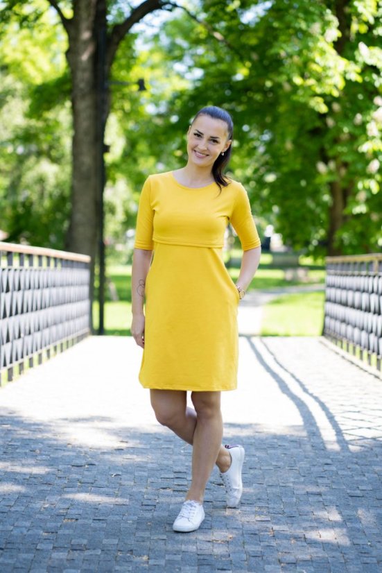 A-line cut dress - Mango