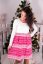 MATCHY Christmas dress with a gathered skirt - Various patterns