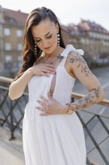 "Aurela romantic" dress MUM AND DAUGHTER - different colors and materials