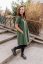 "Luna" Basic Dress - MUM AND DAUGHTER – Army green - Size: M/L